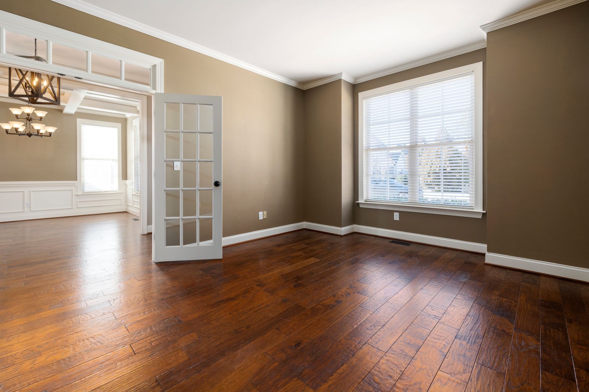 Warm, durable painted exterior-ready interior