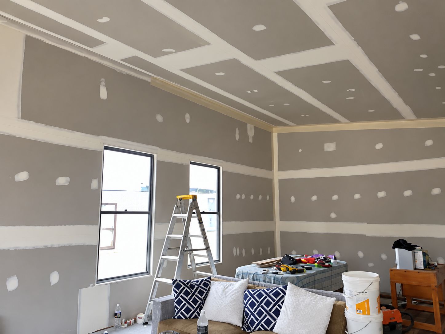 Plastering and painting work by No.1 Plastering and Painting, job photo 2